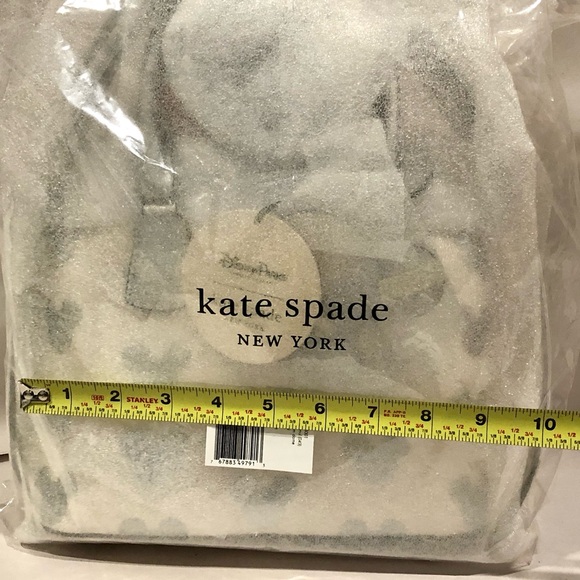 KATE SPADE x DISNEY Silver Mickey Mouse Top Handle Crossbody Satchel Bag NWT - Picture 15 of 17